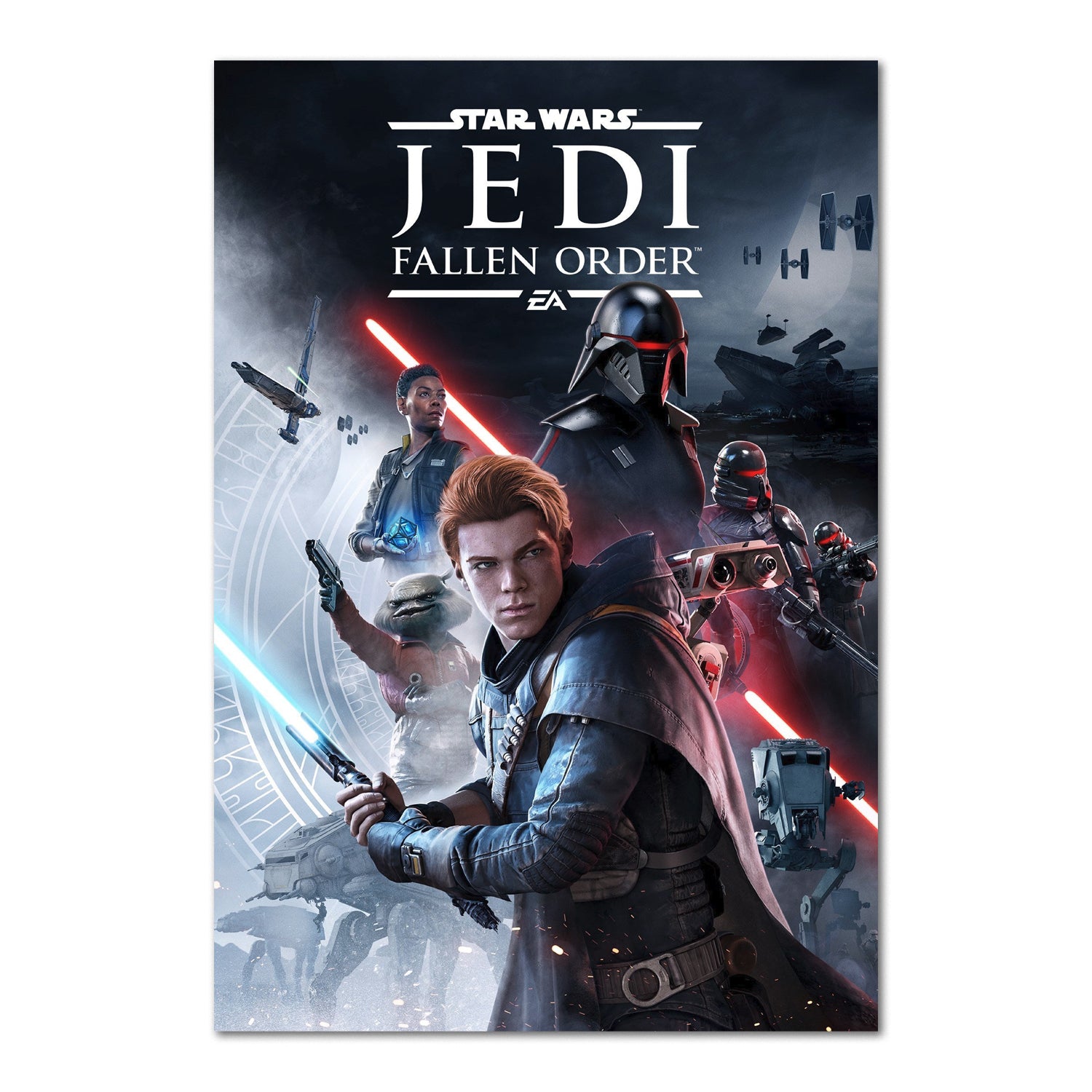 Jedi Fallen Order Key Art 02 poster print